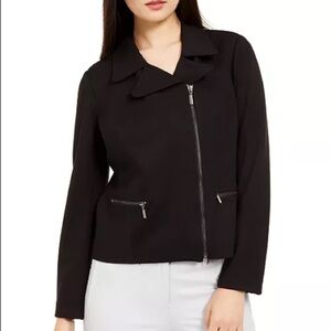 Alfani Zip Front Moto Style Jacket